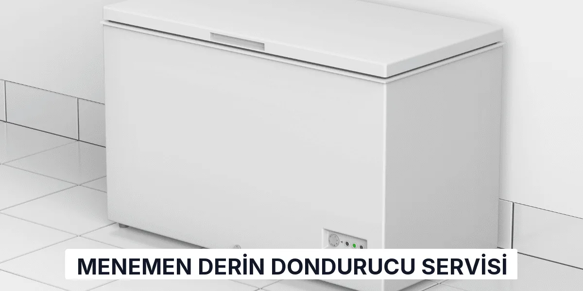 Menemen Derin Dondurucu Servisi